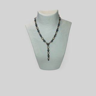Necklace NECCME004 blue