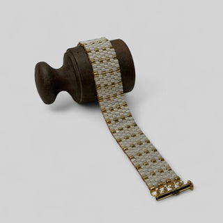 Bracelet BRAJI001 cream/gold