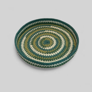 Handmade coiled rope vessel 9