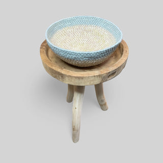 Handmade coiled rope vessel 5