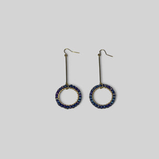Earring EARJI002 blue