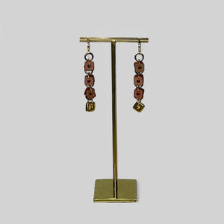 Earring EARCP001 brown
