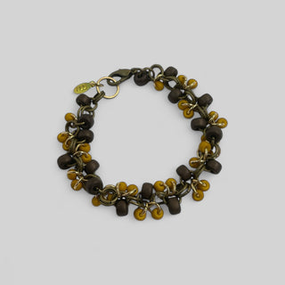 Bracelet BRCME002 brown/ mustard