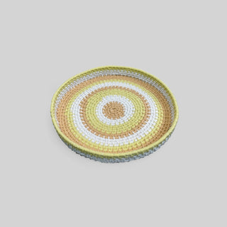 Handmade coiled rope vessel 2