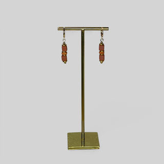 Earring EARCP004 terracotta