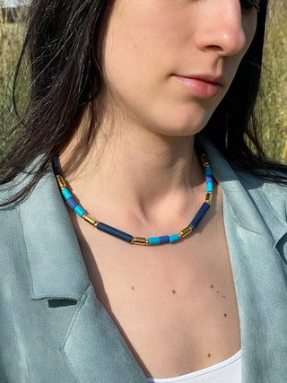 NECPJ002 blue/ gold