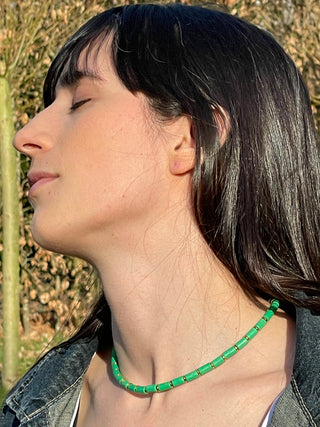 necklace NECDA002 green