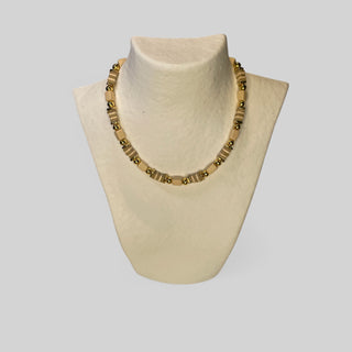 Necklace NECCP005 beige/ sand