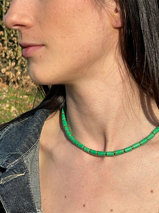 necklace NECDA002 green