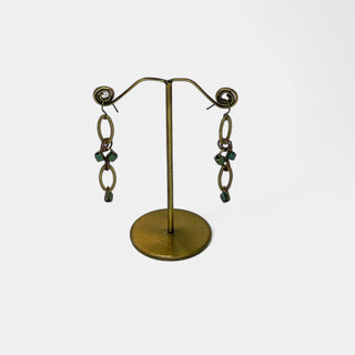 Earring EARCME004 green