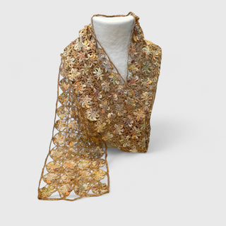 Handmade crocheted scarf / ACSD001