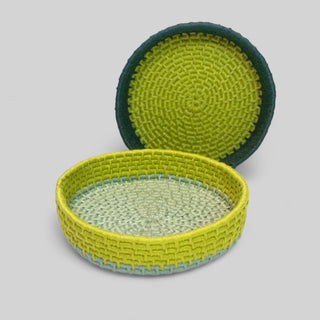 Handmade coiled rope vessel 11 (2p)
