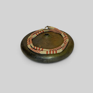 Necklace NECJI001 terra/cream