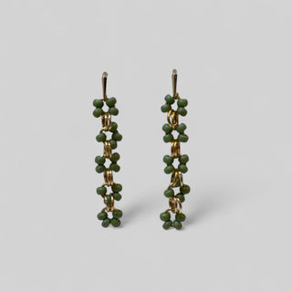 Earring EARCME002 green