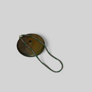 Necklace NECJI001 green/rose