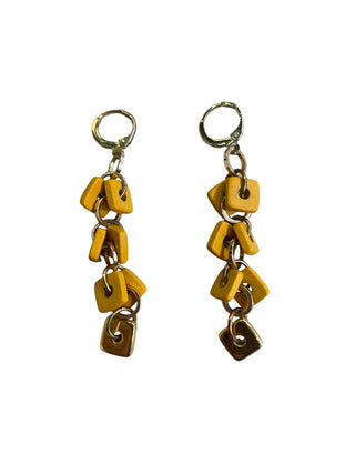 Earring EARCP001 sunflower/ gold