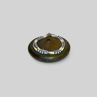 Necklace NECJI001 blue/white