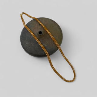Necklace NECJI001 gold/sienna matt